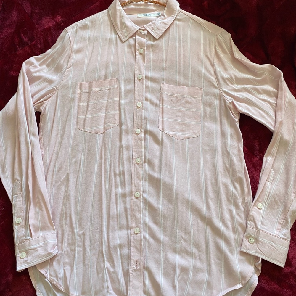 Women’s Pink Striped Shirt